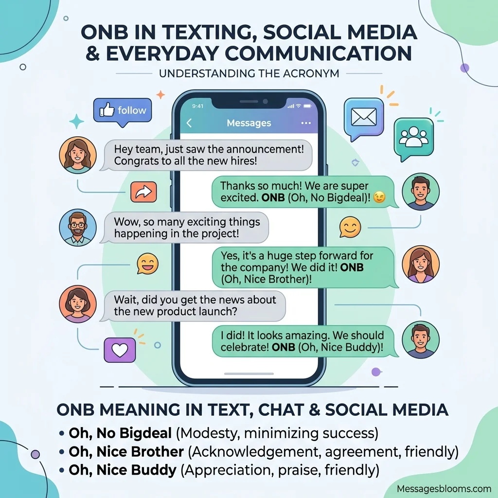 ONB Meaning in Text, Chat and Social Media