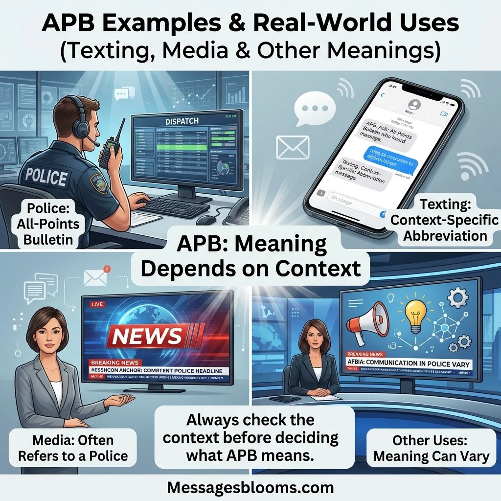 APB Examples & Real-World Uses (Texting, Media & Other Meanings)