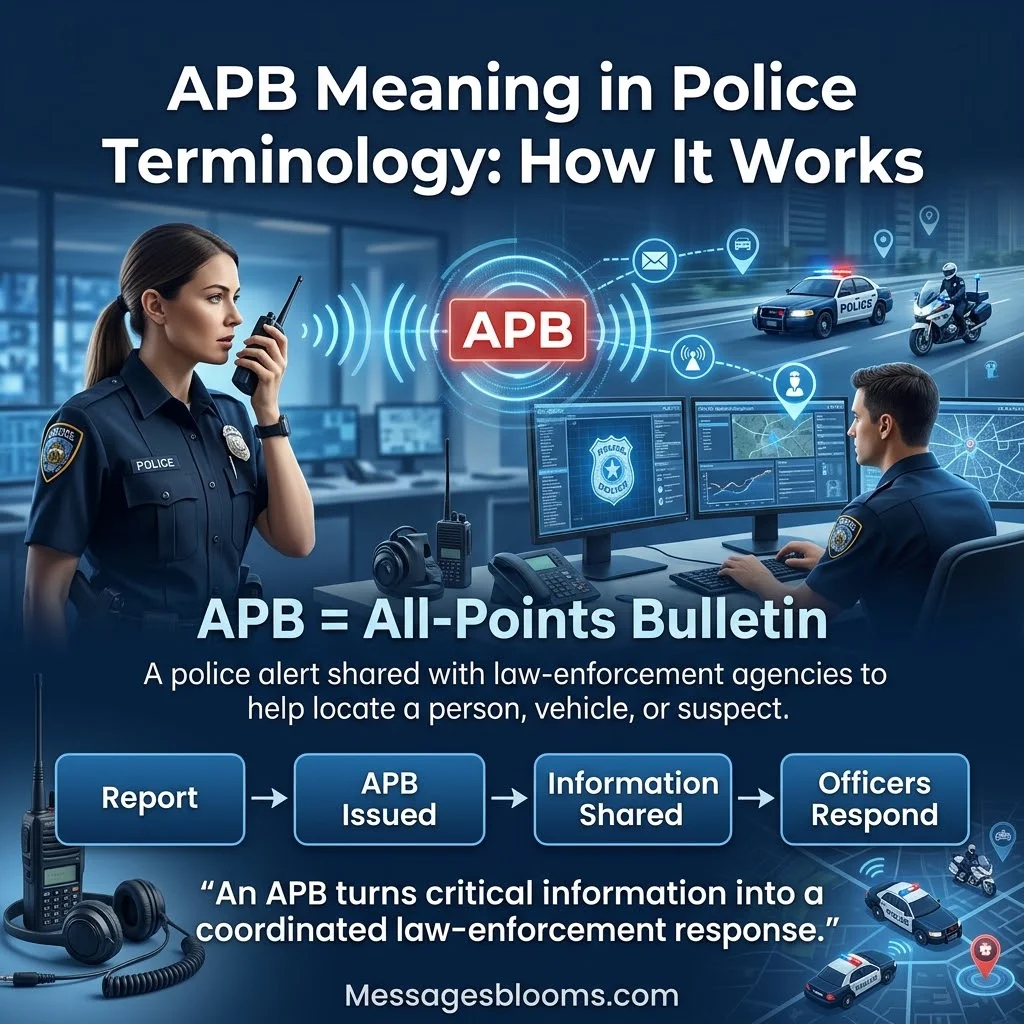 APB Meaning in Police Terminology: How It Works