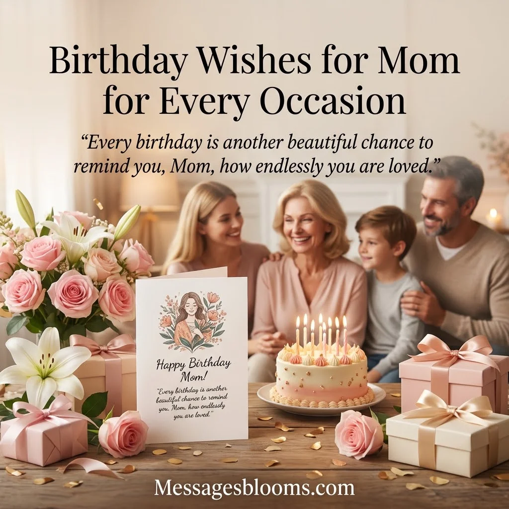 Birthday Wishes for Mom for Every Occasion