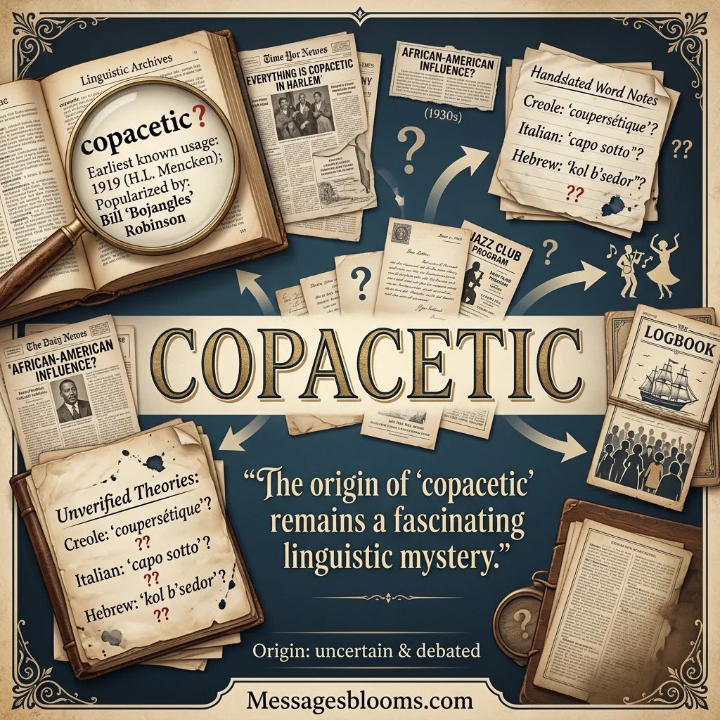 Copacetic Origin: Where Did the Word Come From?