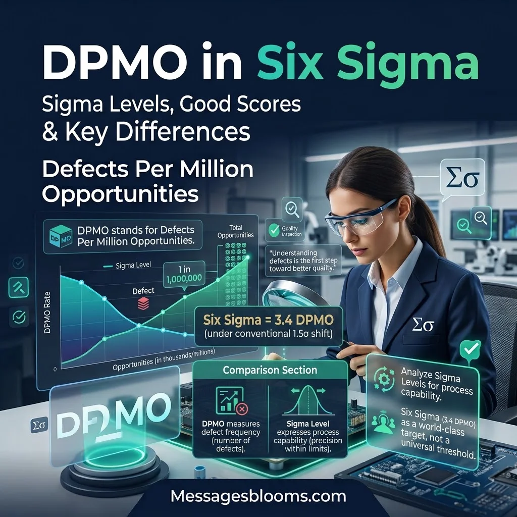 DPMO in Six Sigma: Sigma Levels, Good Scores and Key Differences
