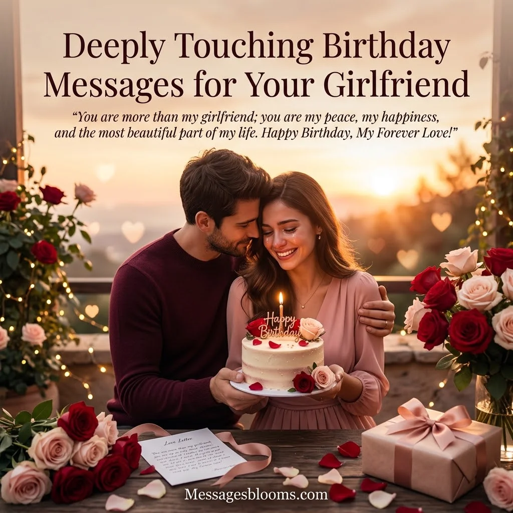 Deeply Touching Birthday Messages for Your Girlfriend