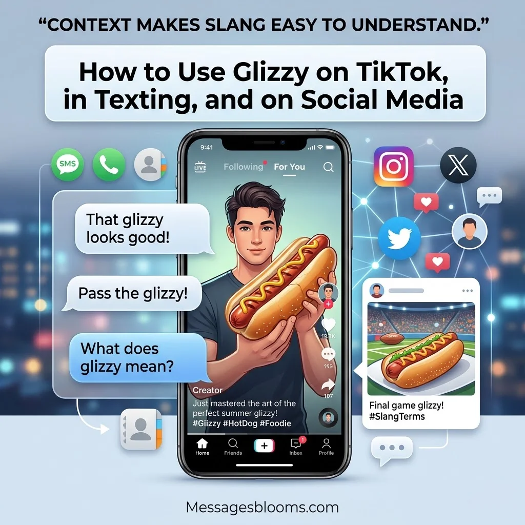 How to Use Glizzy on TikTok, in Texting, and on Social Media