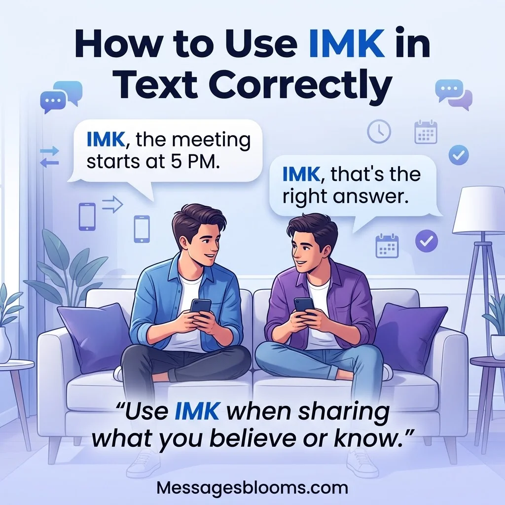 How to Use IMK in Text Correctly