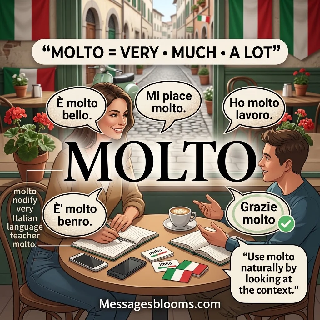How to Use Molto in a Sentence