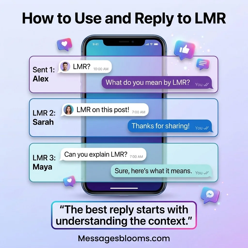 How to Use and Reply to LMR