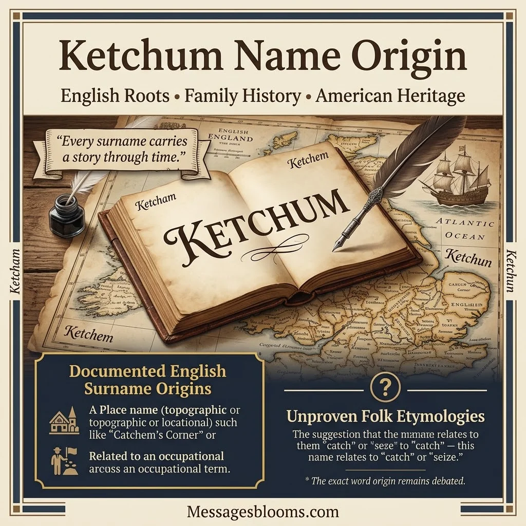 Ketchum Name Origin: Where Does It Come From?