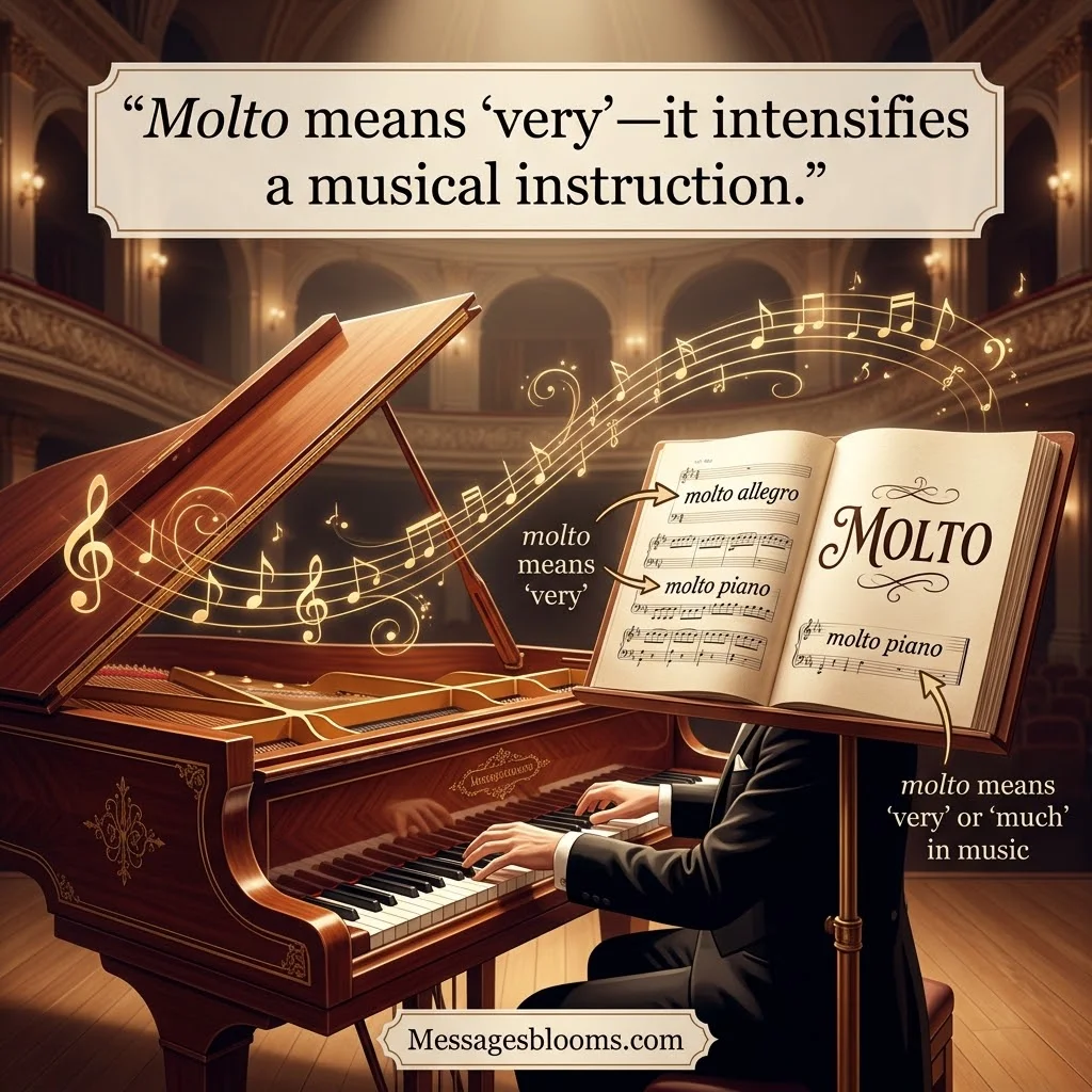 Molto Meaning in Music