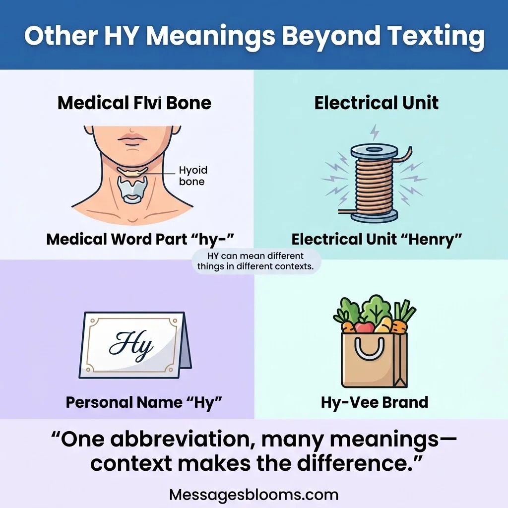 Other HY Meanings Beyond Texting
