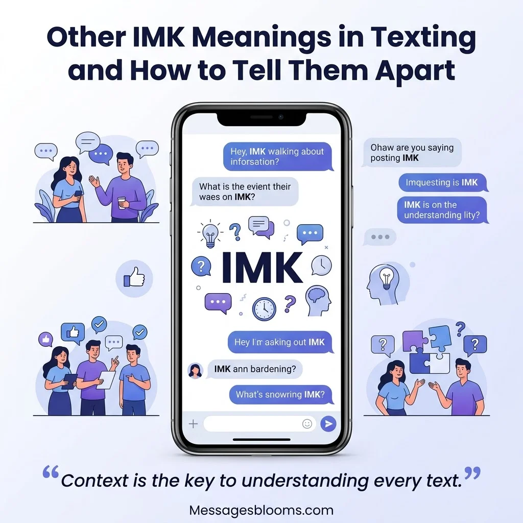 Other IMK Meanings in Texting and How to Tell Them Apart
