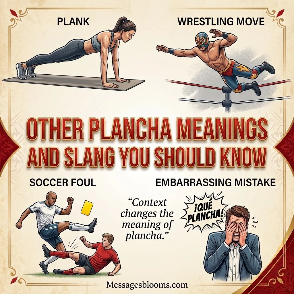 Other Plancha Meanings and Slang You Should Know