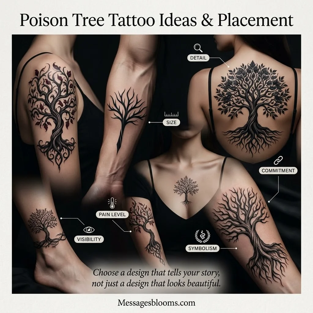 Poison Tree Tattoo Ideas, Placement and What to Know First