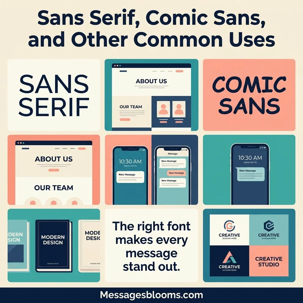 Sans Serif, Comic Sans, and Other Common Uses