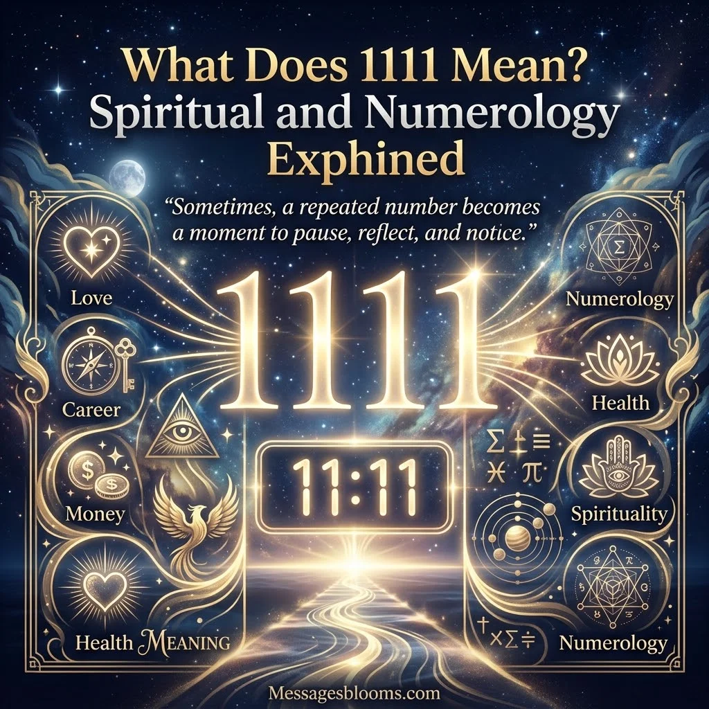 What Does 1111 Mean? Spiritual and Numerology Explained