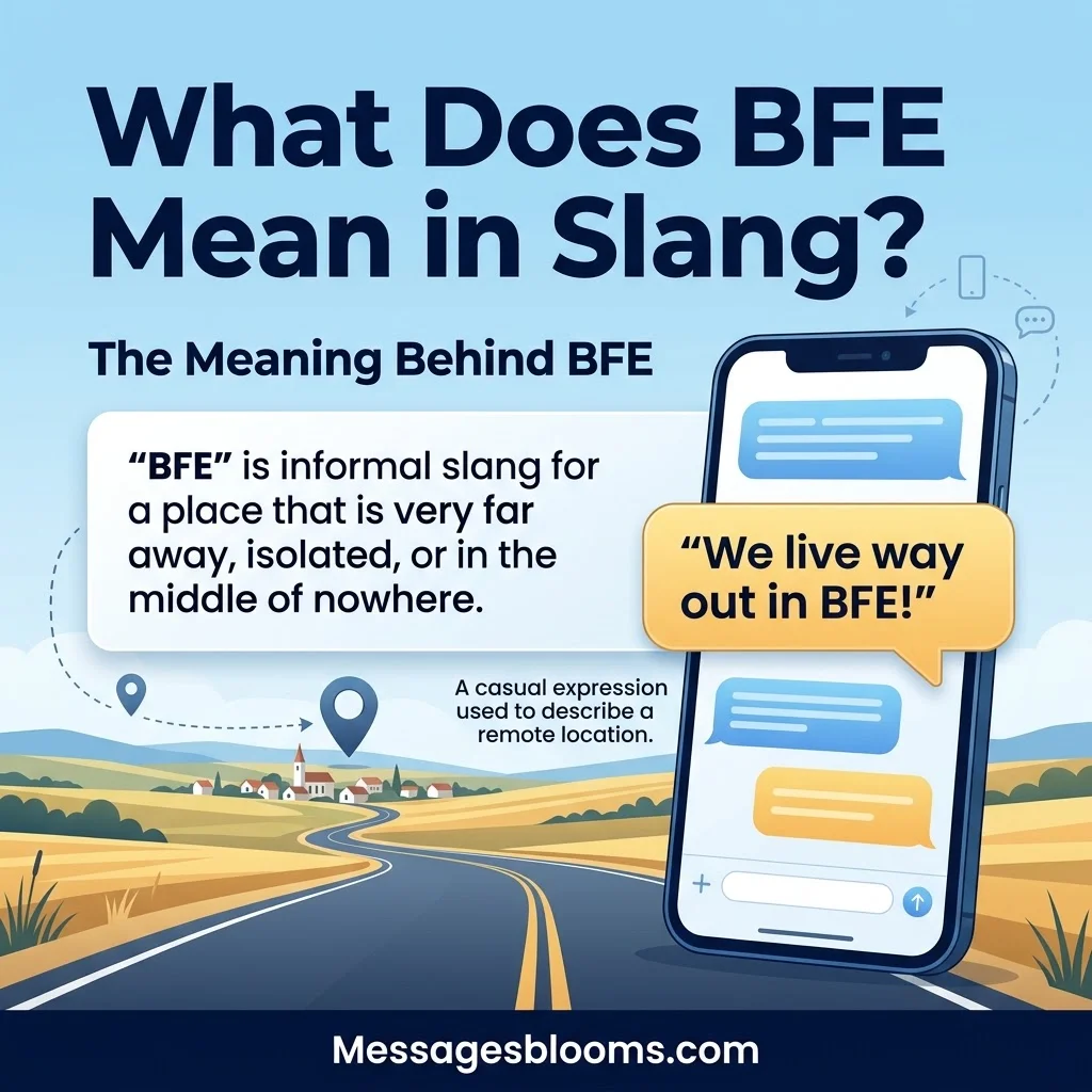 What Does BFE Mean in Slang?