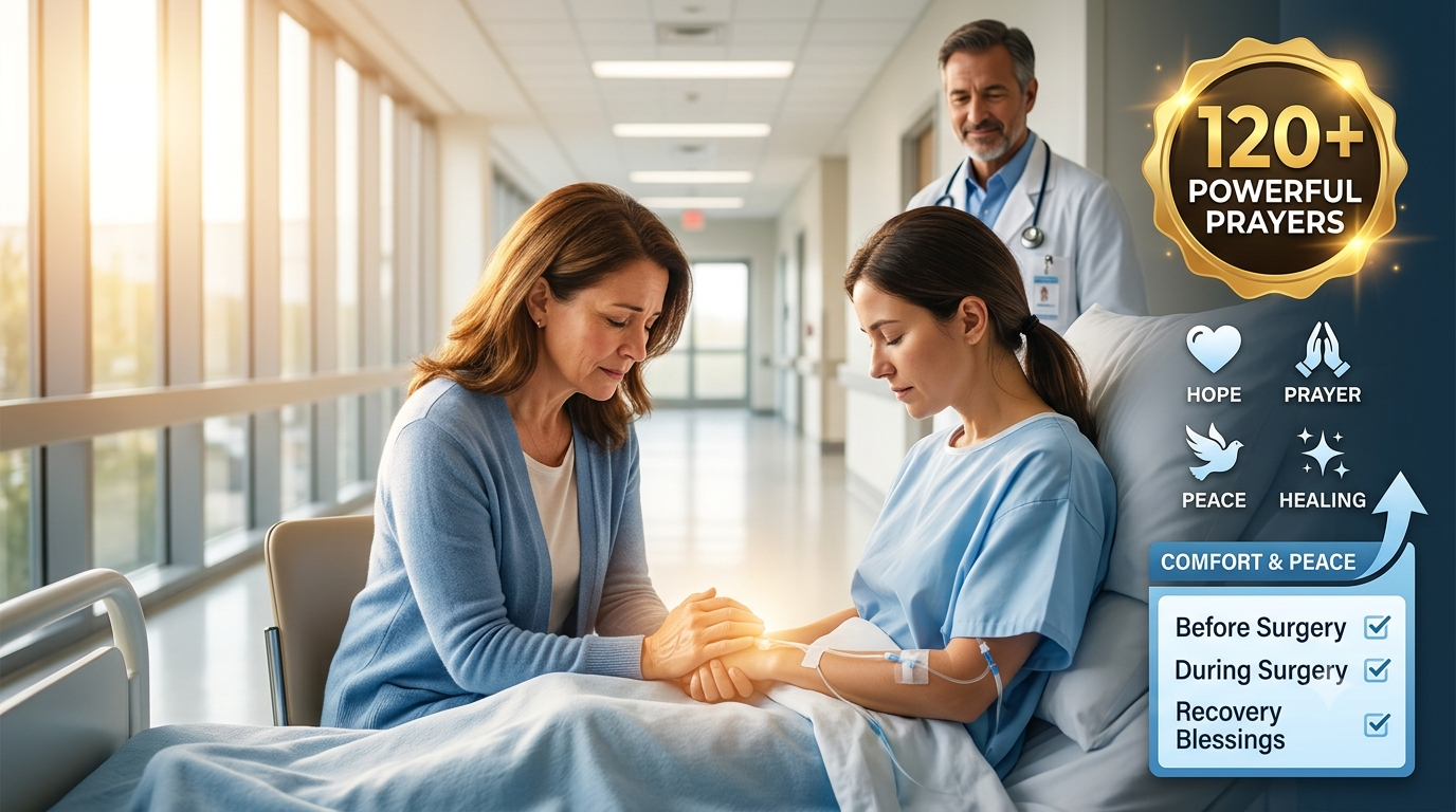 120+ Heartfelt Surgery Prayers for a Friend Going Into Surgery for Comfort and Peace