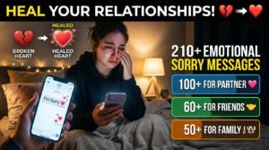 210+ Emotional Sorry Messages for Loved Ones to Say "I'm Sorry"