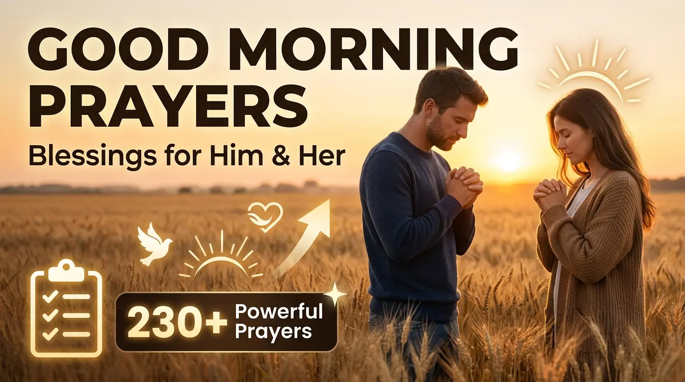 230+ Good Morning Prayers for Him and Her to Start the Day with Blessings