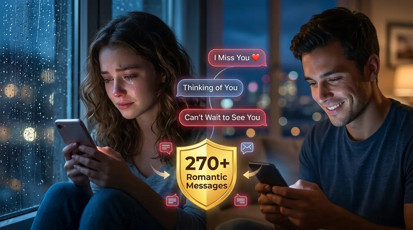 270+ Sweet and Romantic I Miss You Messages to Melt Their Heart