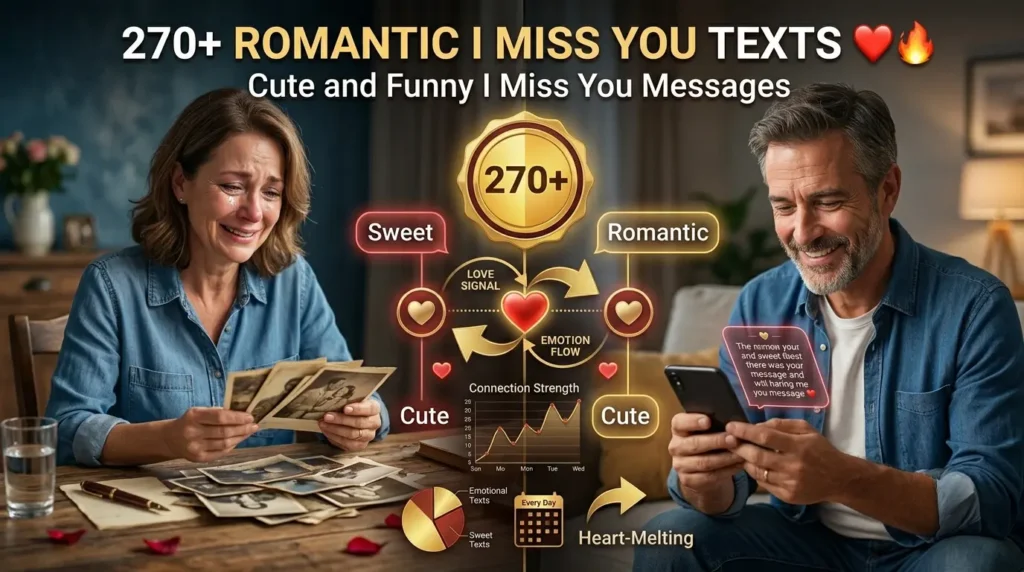 Cute and Funny I Miss You Messages