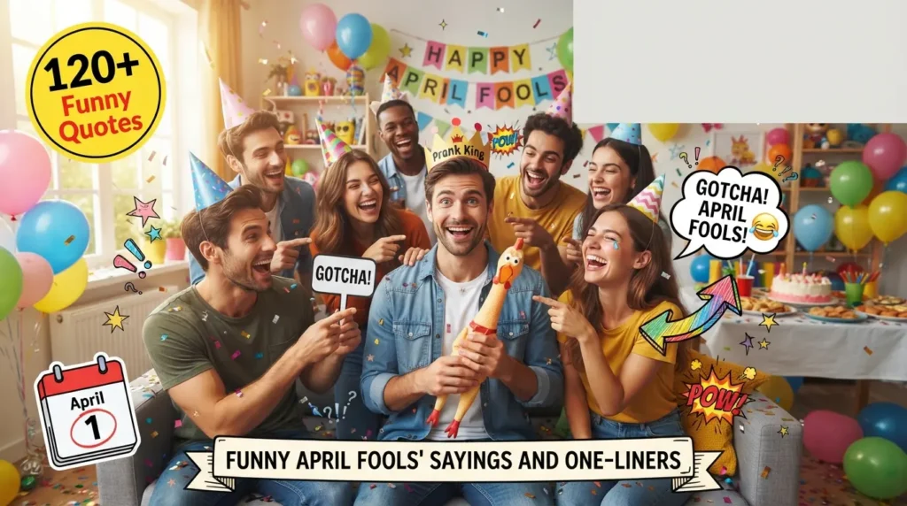 Funny April Fools' Sayings and One Liners