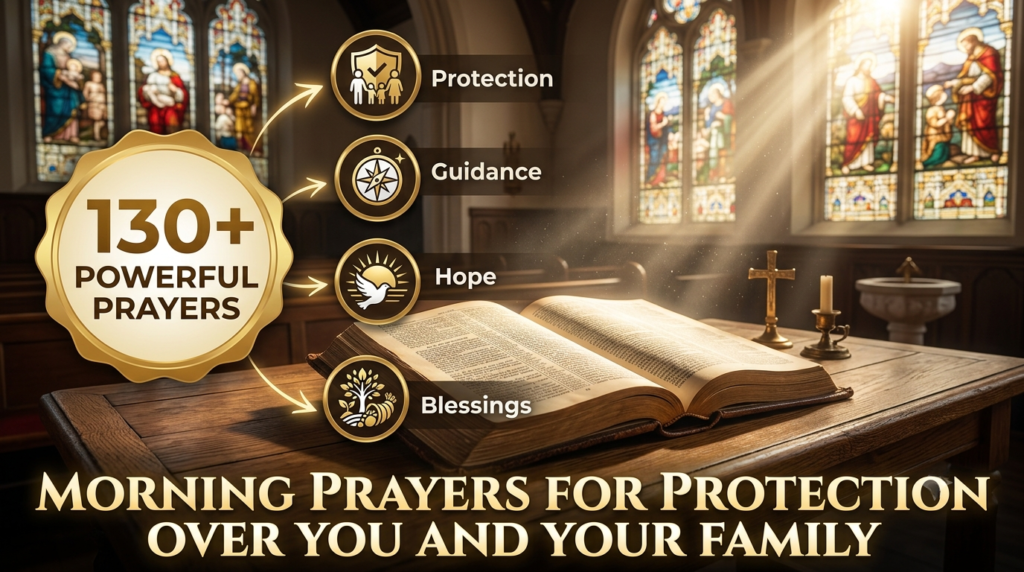 Morning Prayers for Protection Over You and Your Family
