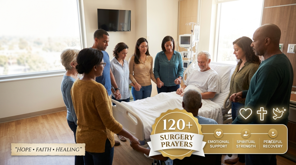 Prayers for a Friend's Healing and Quick Recovery After Surgery