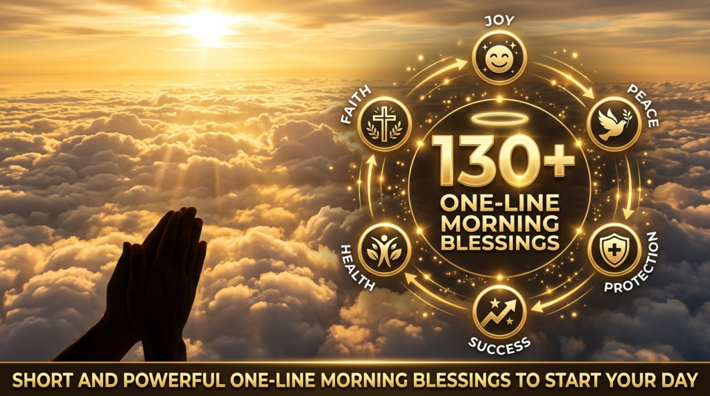 Short and Powerful One-Line Morning Blessings to Start Your Day