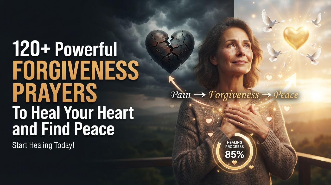 120+ Powerful Forgiveness Prayers to Heal Your Heart and Find Peace