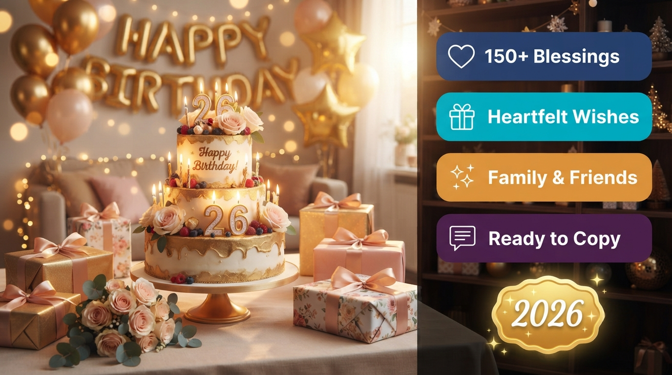 150+ Birthday Blessings and Wishes for Loved Ones to Make Their Day Special