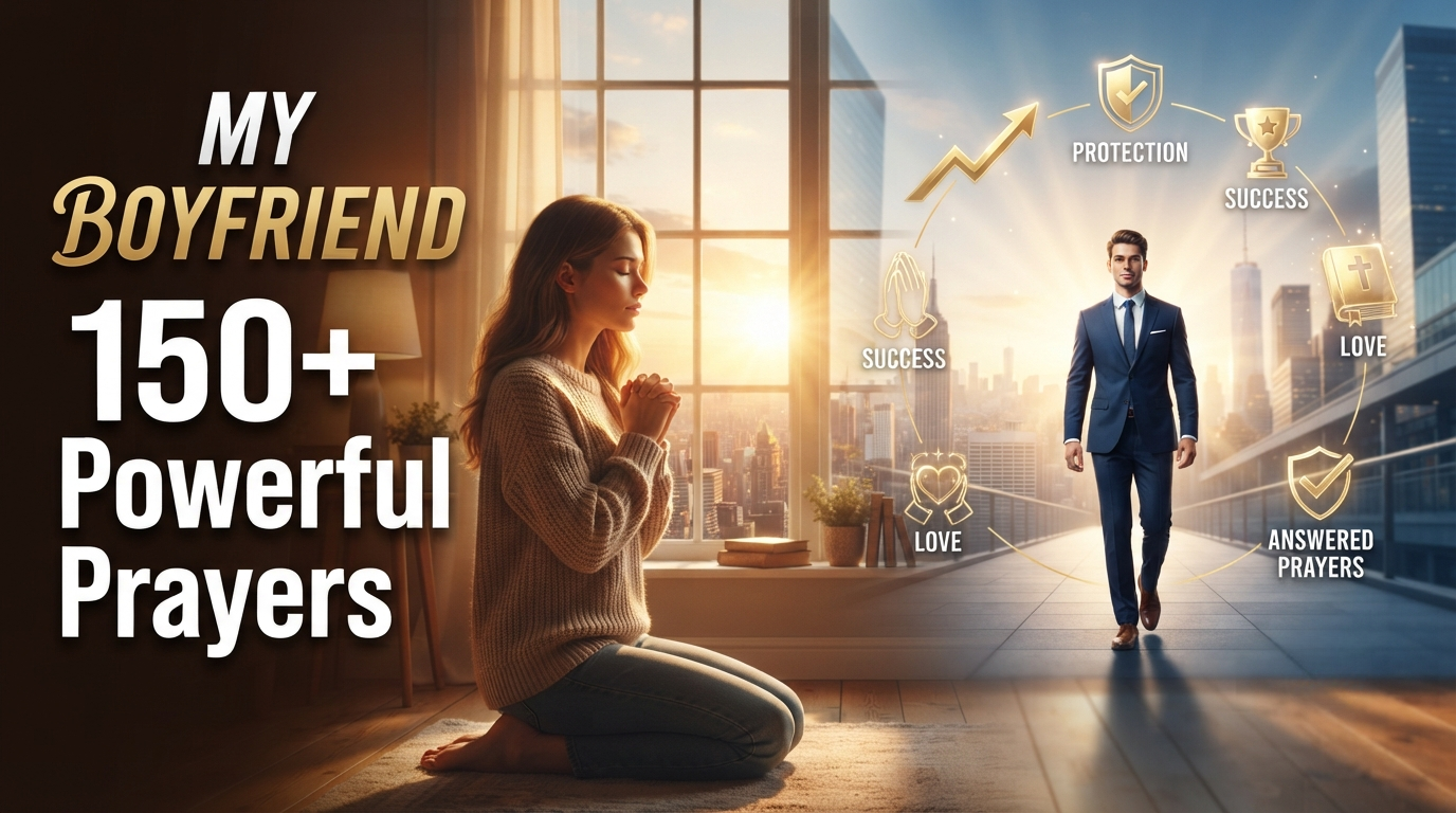 150+ Powerful Prayers for My Boyfriend for Breakthrough and Success