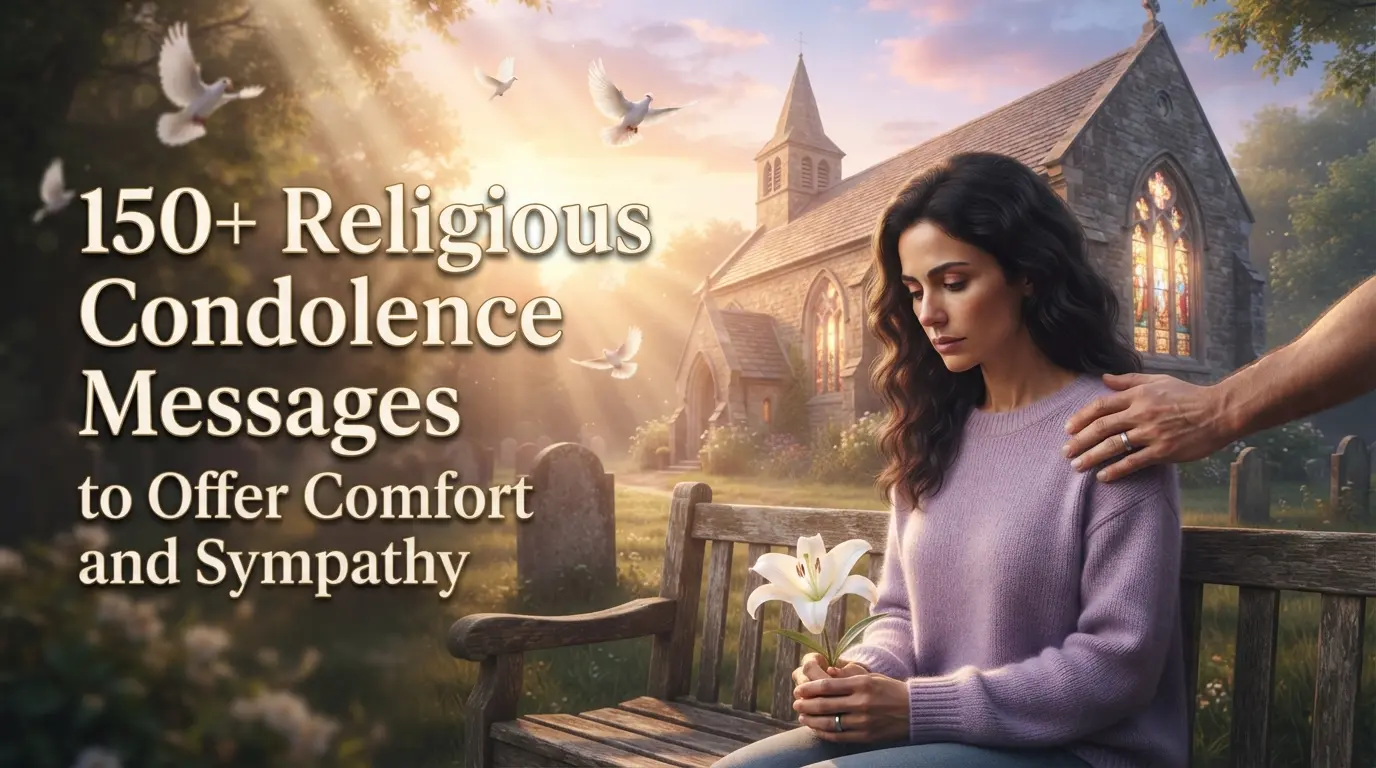 150+ Religious Condolence Messages to Offer Comfort and Sympathy