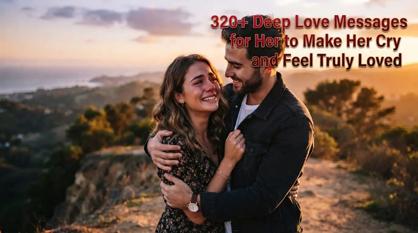 320+ Deep Love Messages for Her to Make Her Cry and Feel Truly Loved