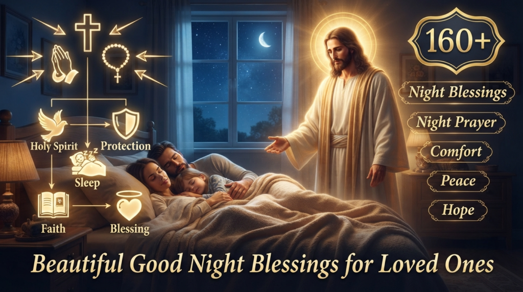 Beautiful Good Night Blessings for Loved Ones
