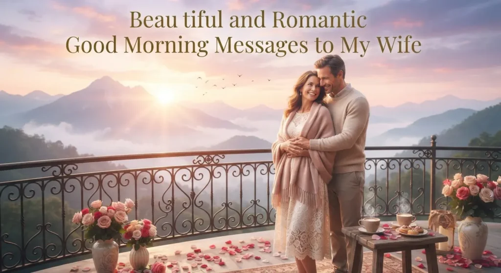 Beautiful and Romantic Good Morning Messages to My Wife