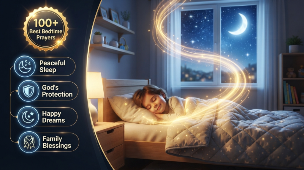 Bedtime Prayers for Children to Sleep Peacefully