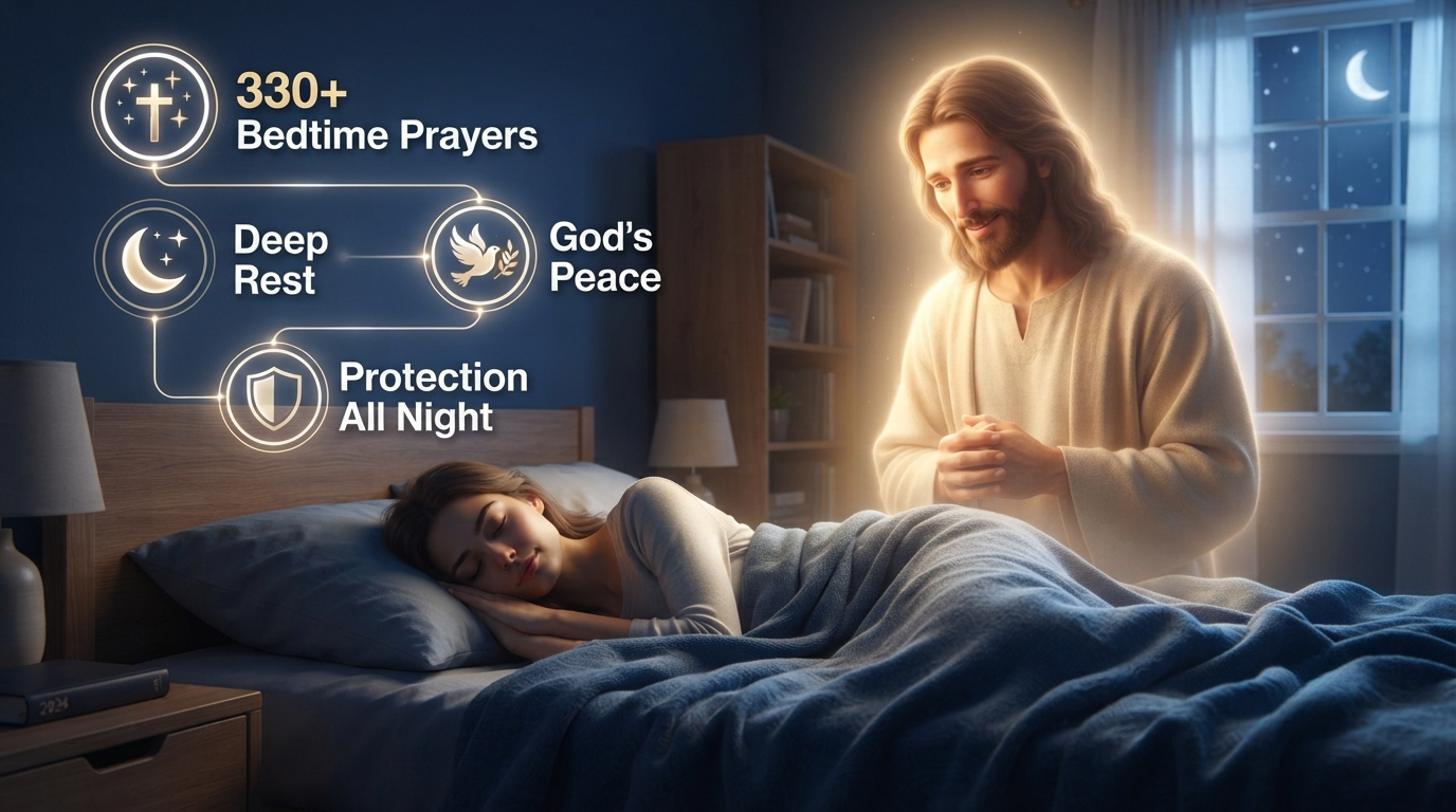 Bedtime Prayers to Bring You Lasting Peace and Rest by Category - Edited