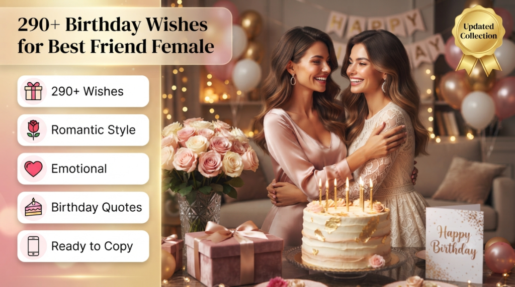 Best Friend Girl Birthday Wishes That Celebrate Your Unbreakable Bond