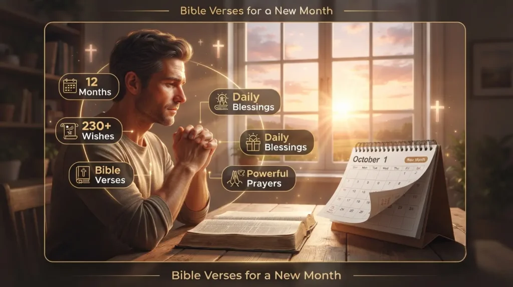 Bible Verses for a New Month