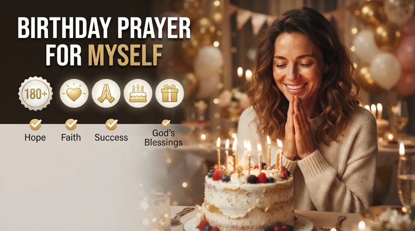 Birthday Prayer for Myself , Every Category You Need