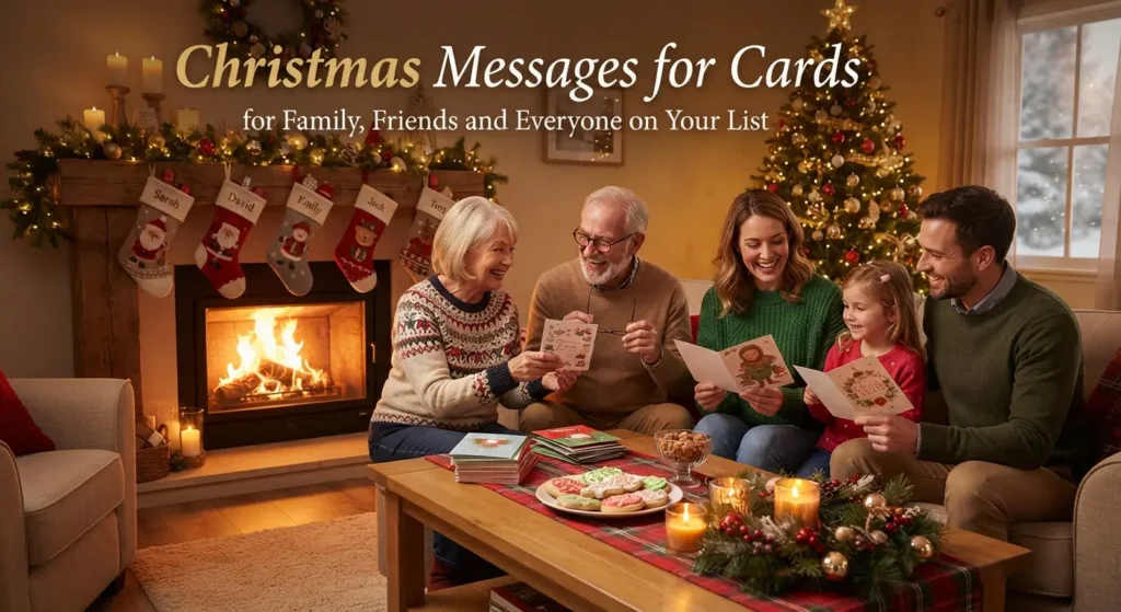 Christmas Messages for Cards for Family, Friends and Everyone on Your List