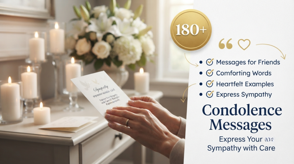 Condolence Messages for a Friend Grieving a Pet or Sudden Loss