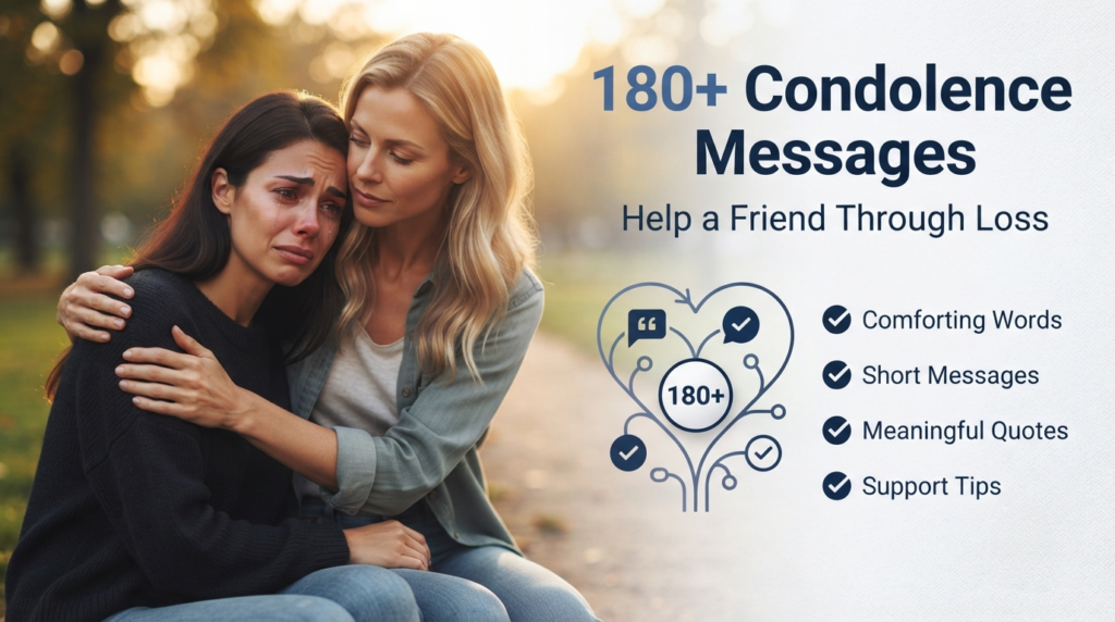 Condolence Messages for a Friend Who Lost a Parent