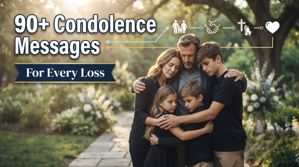 Condolence messages for the Loss of a Spouse or Partner