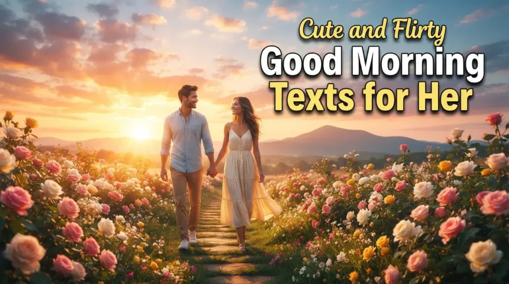 Cute and Flirty Good Morning Texts for Her