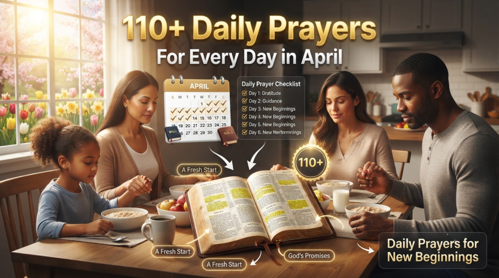 Daily Prayers for New Beginnings