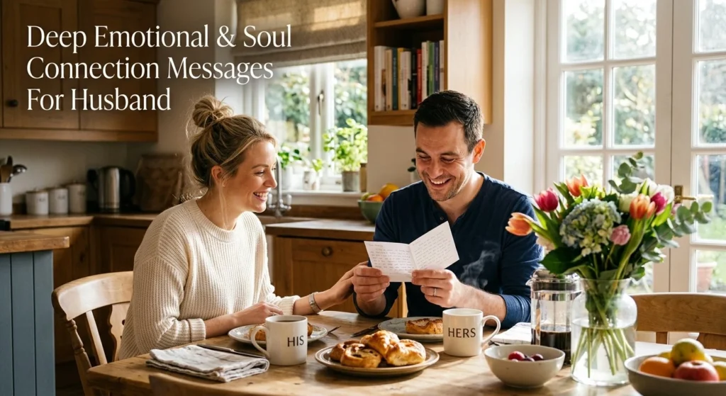 Deep Emotional & Soul Connection Messages For Husband 
