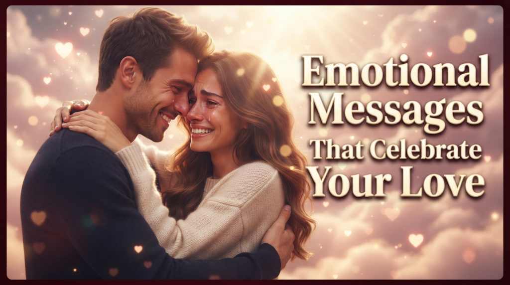 Emotional Messages That Celebrate Your Love