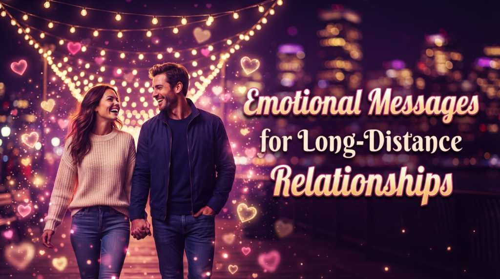 Emotional Messages for Long-Distance Relationships